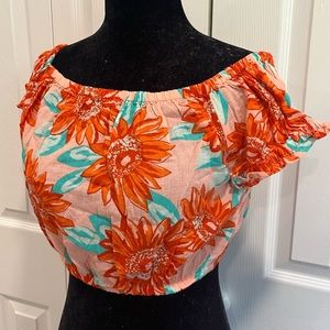 Aerie short sleeve crop top
